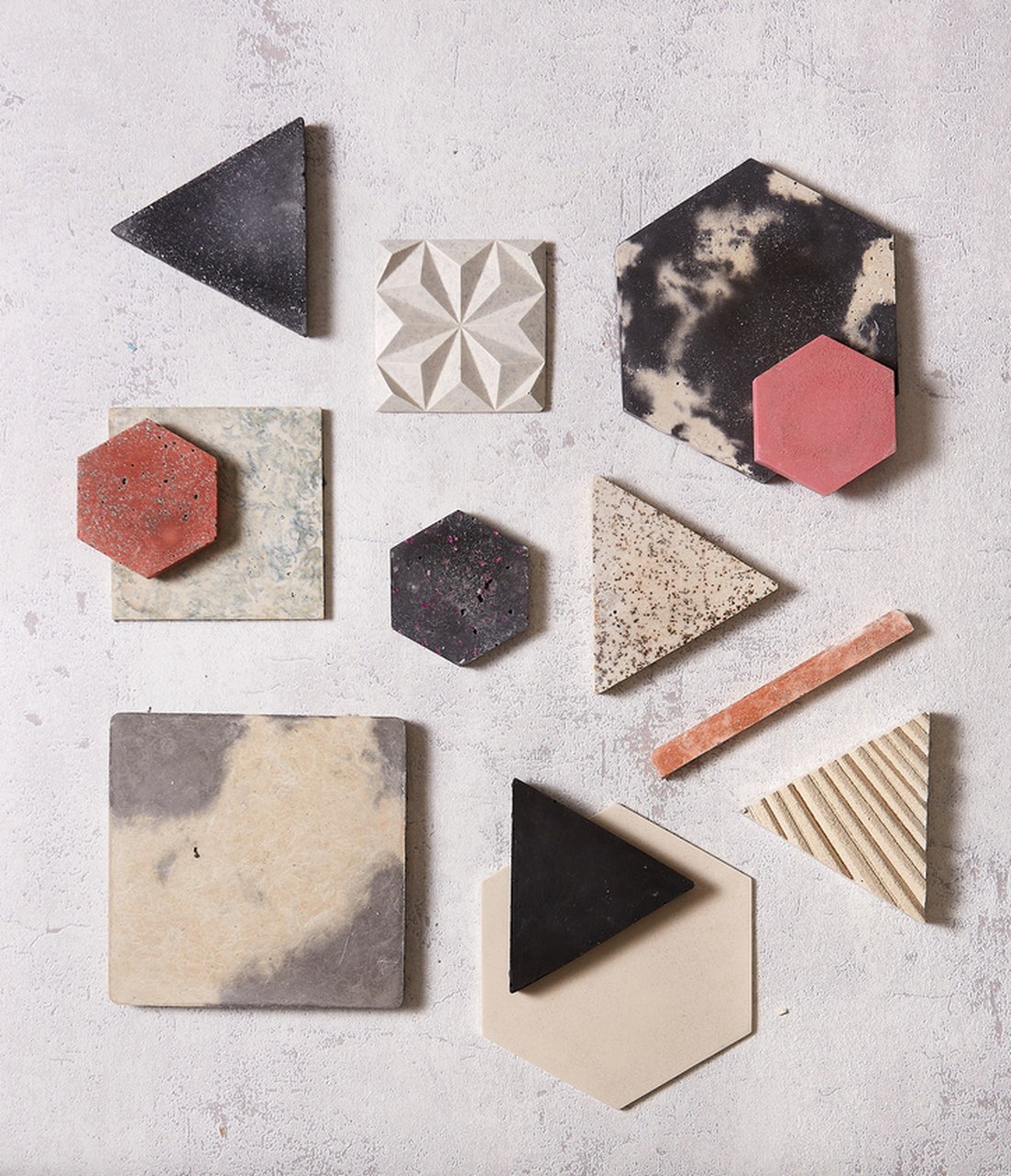 Muestras de Recycled Textile Stone